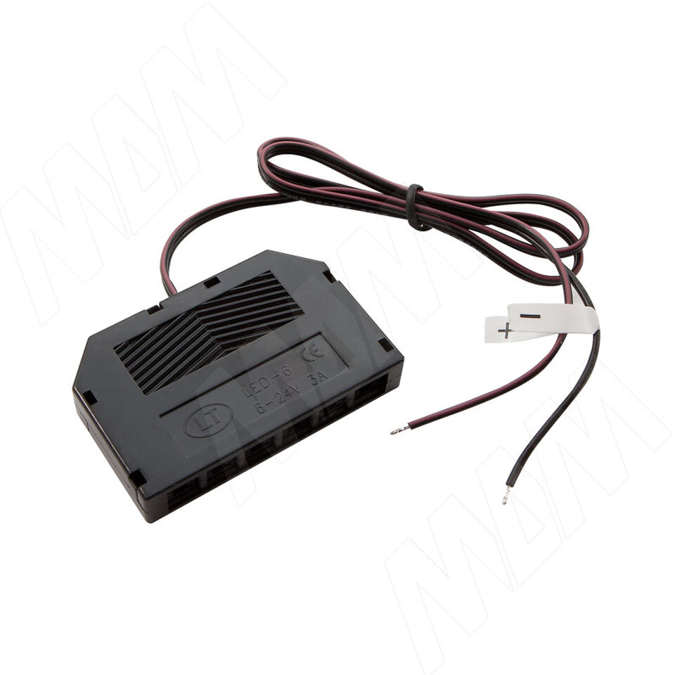 Фото PULSE Разветвитель на 6 розеток, провода, 500 мм, 12V (DIS-LED-WR-6)