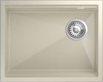 Превью картинка Гранитная мойка Rivelato LINO 554-R 1-чаш 550*440 beige scuro #1