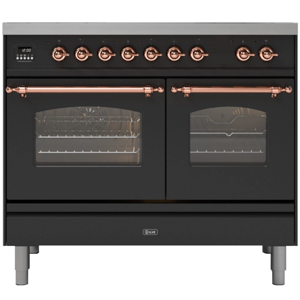 Фото Центр варочный ILVE PD10SDNE3/MGP матовый графит (фурн. медь)