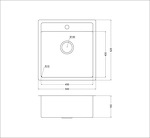 Превью картинка Металлическая мойка EMAR OL-FUR114 #6