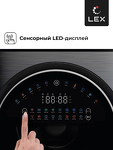 Превью картинка Стиральная машина с фронтальной загрузкой Lex LWM10714LuxIDD Стиральная машина #4