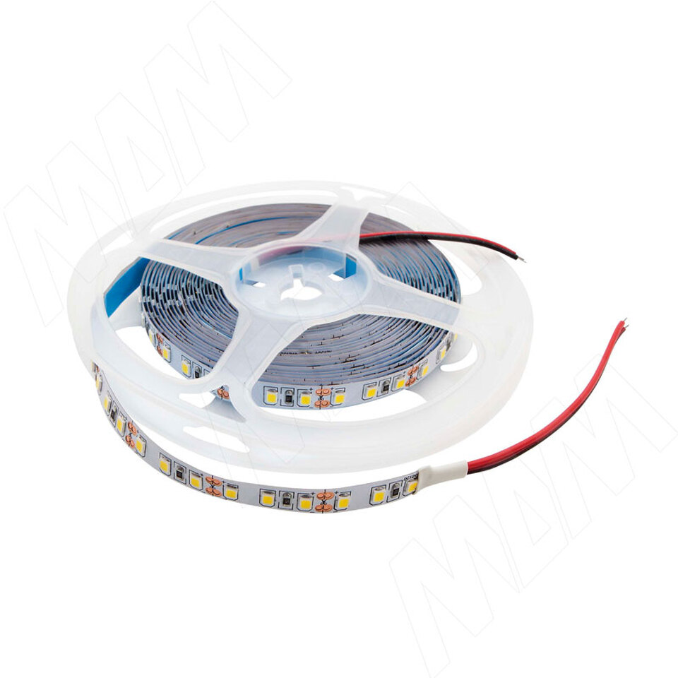 Фото PULSE Лента светодиодная 2835/120, 24V, 5 м, теплый белый 3200К, IP20, 9.6W/1м (LS24-2835WW20-9.6)