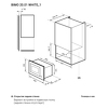 Превью картинка Печь микроволновая встраиваемая Lex BIMO 20.01 WHITE #5