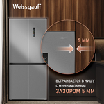 Превью картинка  Холодильник side by side Weissgauff WCD 450 X NoFrost Inverter #1