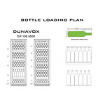 Превью картинка Шкаф винный  Винный холодильник (шкаф) компрессорный Dunavox 198 бут DX-198.450K #2