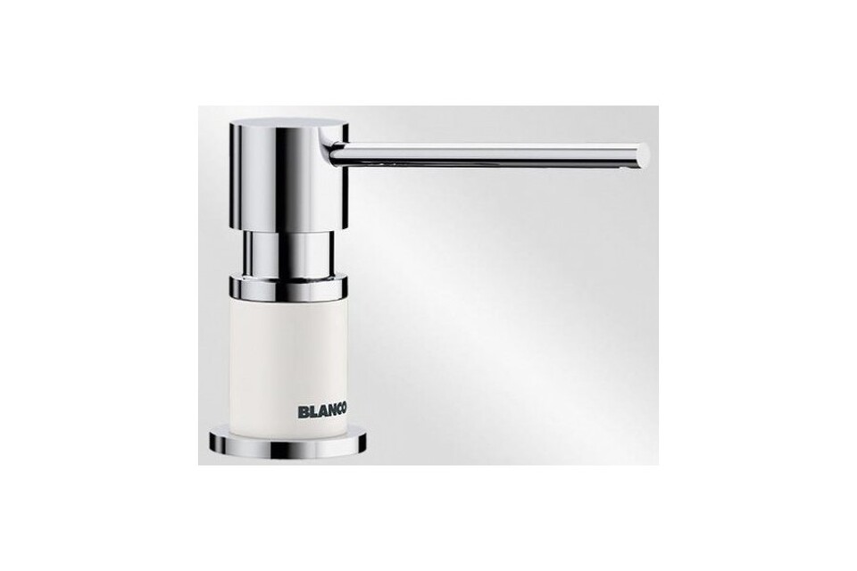 Фото Дозатор Blanсo LATO хром/белый