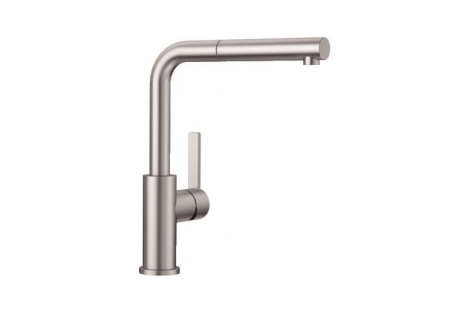 Фото Смеситель для кухни Blanсo LANORA-S нержавеющая сталь