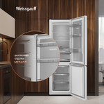 Превью картинка Холодильник с нижней морозилкой Weissgauff WRK 2000 Premium Total NoFrost White #16