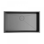 Превью картинка Металлическая мойка Omoikiri Taki 74-U/IF-GM нерж. сталь/вороненая сталь #1