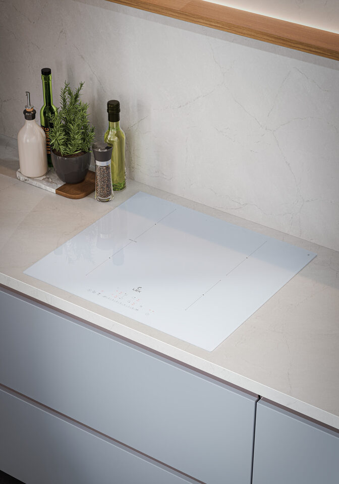 Фото Индукционная варочная панель Lex EVI 641A I WH панель стеклокерамическая индукционная