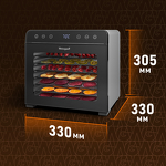 Превью картинка Сушилка для овощей и фруктов Weissgauff WDH 108 Digital Dry #20