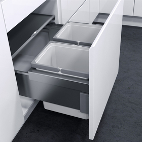 Картинка Vauth-Sagel Система сортировки ENVI SPACE 32 л, выдвижной фасад 450 мм, серый