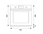 Превью картинка Электрический духовой шкаф Bertazzoni FMOD6117PTM3 #9