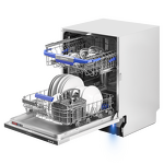 Превью картинка Посудомоечная машина 60см встраиваемая Maunfeld MLP-12I Light Beam  #1