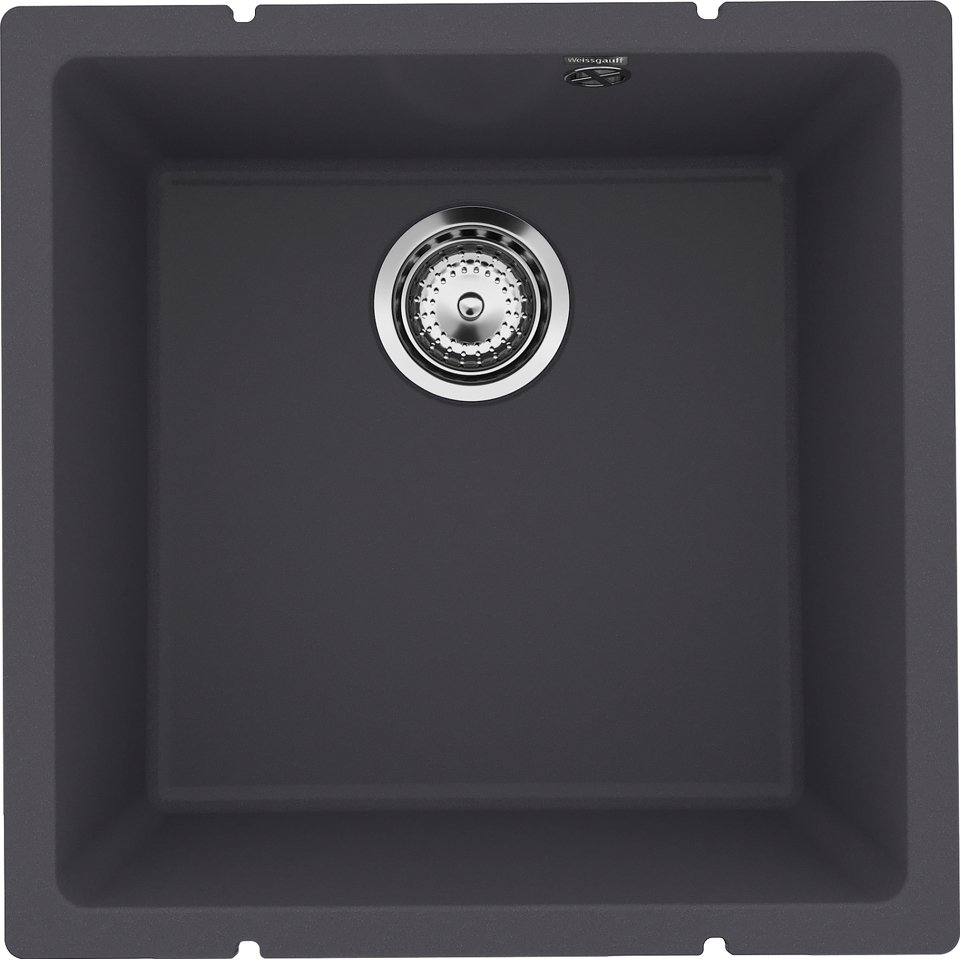 Фото Кварцевая мойка Weissgauff WGI 40008 Anthracite