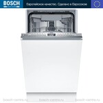 Превью картинка Посудомоечная машина 45см встраиваемая Bosch SPV4HMX10E #1