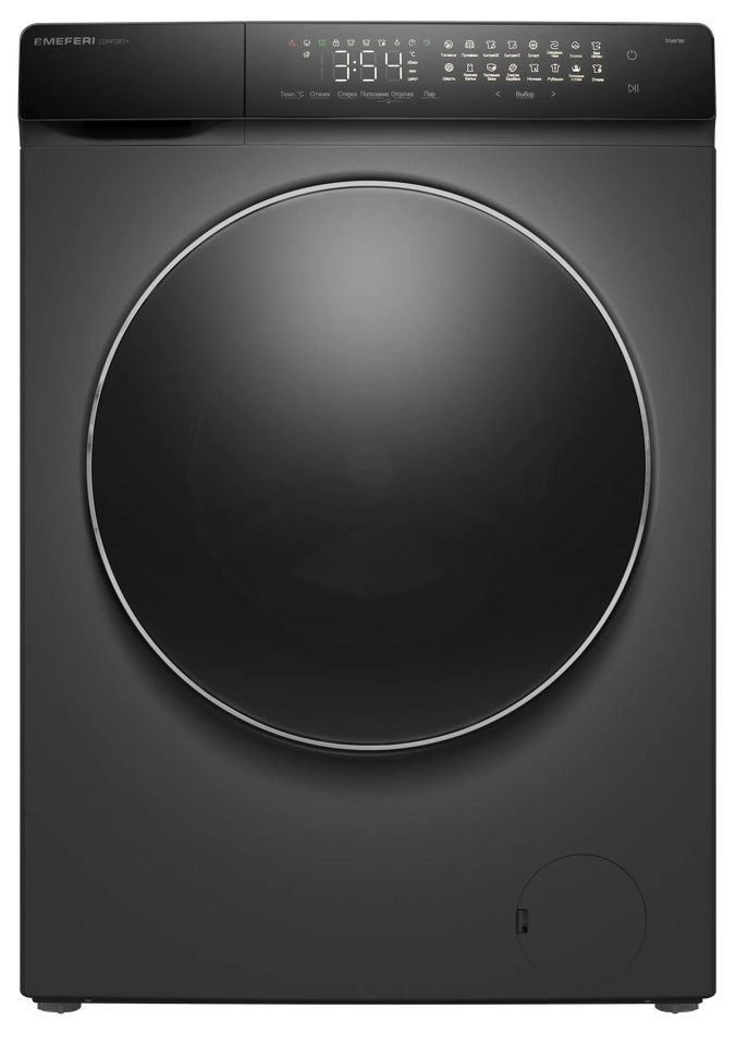 Фото Стиральная машина с фронтальной загрузкой Meferi MFW121416GR COMFORT PLUS