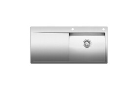 Картинка Blanсo FLOW XL 6S-IF нерж. сталь зеркальная полировка с  кл.-авт. InFino и управлением PushControl