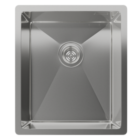 Картинка Rivelato RINOX 3844 UN нерж.сталь подстольный монтаж 1 чаша 380*440*200 мм