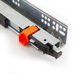 Превью картинка Salice ПРОГРЕССА Направляющие скрытого монтажа 400 мм, с толкателем, полное выдвижение, с фиксаторами, PROGRESSA (G5E6P400XXF6SET) #6