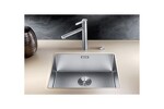 Превью картинка Металлическая мойка Blanсo CLARON 400-U нерж.сталь Durinox с отв. арм. InFino #2