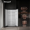 Превью картинка  Холодильник side by side Weissgauff WSBS 600 NoFrost Inverter Dark Grey Glass #9