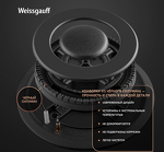 Превью картинка Газовая варочная панель Weissgauff HGG 641 BGh Black Edition #2