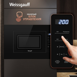 Превью картинка Печь микроволновая встраиваемая Weissgauff HMT-206 Compact #3