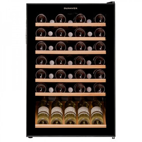 Картинка Винный холодильник (шкаф) компрессорный Dunavox 48 бут DX-48.130KF