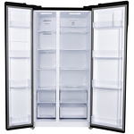 Превью картинка  Холодильник side by side Hyundai CS6503FV ЧЕРНОЕ СТЕКЛО #7