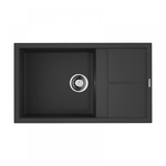 Превью картинка Гранитная мойка Omoikiri Sumi 86-BL Tetogranit/черный #1