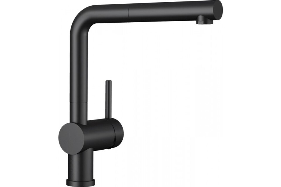 Фото Смеситель для кухни Blanсo LINUS-S  матовый черный