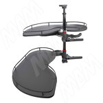 Превью картинка Vibo FLY MOON 3.0 GALAXY VGF, механизм угловой пов., 2 полки, эллипт.прут., противоск. покр., с доводчиком, графит, левый (FLY3STM245SXM2POR120ASVGF) #2