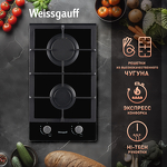 Превью картинка Газовая варочная панель домино Weissgauff HGG 320 BGh #6
