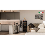 Превью картинка Шкаф винный  Meyvel Винный холодильник (шкаф) компрессорный MEYVEL MV105-KBF1 #20