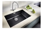 Превью картинка Гранитная мойка Blanсo SUBLINE 700-U SILGRANIT PuraDur темная скала с отв.арм. InFino #2