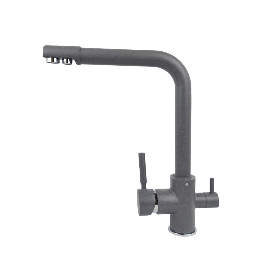 Фото Смеситель для кухни Lex BIFERNO DEEP GREY смеситель