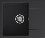 Превью картинка Кварцевая мойка GranFest GF-URBAN 258L Черный #1