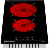 Превью картинка Электрическая варочная панель домино Meferi MEH302BK LIGHT #5