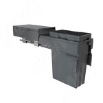 Превью картинка PULSE PROBOX F30 Система сортировки и хранения, 1 емкость (1x29), креп. фасада, полн.выдв., плавн.закр., крышка-полка, графит (MBN301-29DGMID) #2