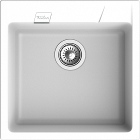 Картинка Rivelato RAUM 50 1-чаша 500*510мм Белый 101