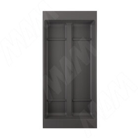 Картинка Gollinucci COMBI Лоток кухонный для столовых приборов 240х420/490,  цвет графит (6715G425PZ)