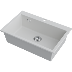 Картинка Omoikiri Omishima 76-WH Matt Natceramic/белый матовый