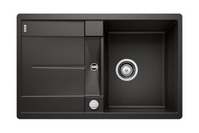 Картинка Blanсo METRA 45 S-F SILGRANIT черный, с клапаном-автоматом