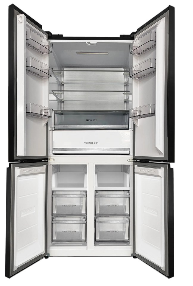 Фото  Холодильник side by side Meferi MFR70BK TOTAL NO FROST CROSS DOOR ULTRA