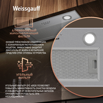 Превью картинка Полновстраиваемая вытяжка Weissgauff BOX 900 PB IX #11