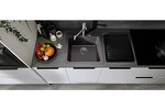 Превью картинка Гранитная мойка Blanсo NAYA 5 SILGRANIT антрацит #4