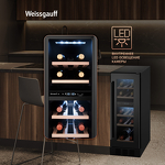 Превью картинка Шкаф винный встраиваемый Weissgauff WWCI-16 DB DualZone #19