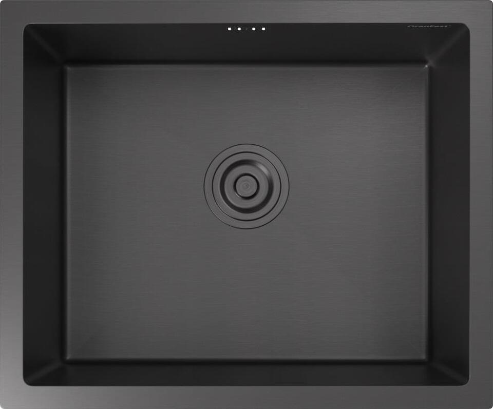 Фото Металлическая мойка GranFest 5344 PVD графит