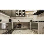 Превью картинка Шкаф винный встраиваемый Meyvel Винный холодильник (шкаф) компрессорный MEYVEL MV46PRO-KST2 #15